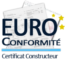 Certificat de Conformité avec notre partenaire Euro Conformité